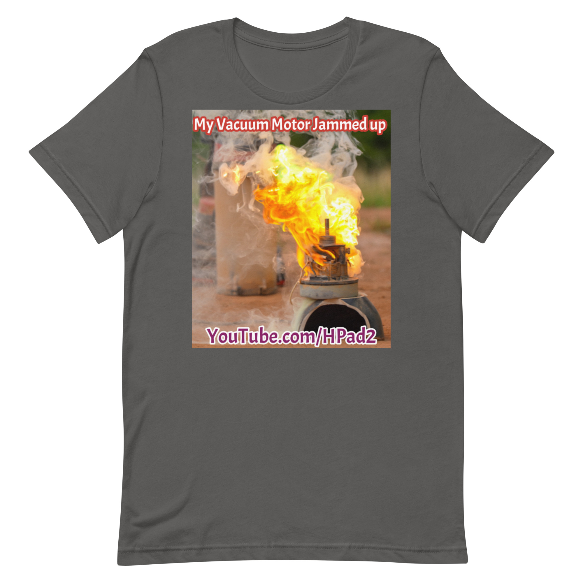 My Vacuum Motor Jammed up - T-Shirt - Image 4